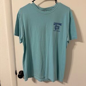 Blue Charleston South Carolina Turtle Design Comfort Colors